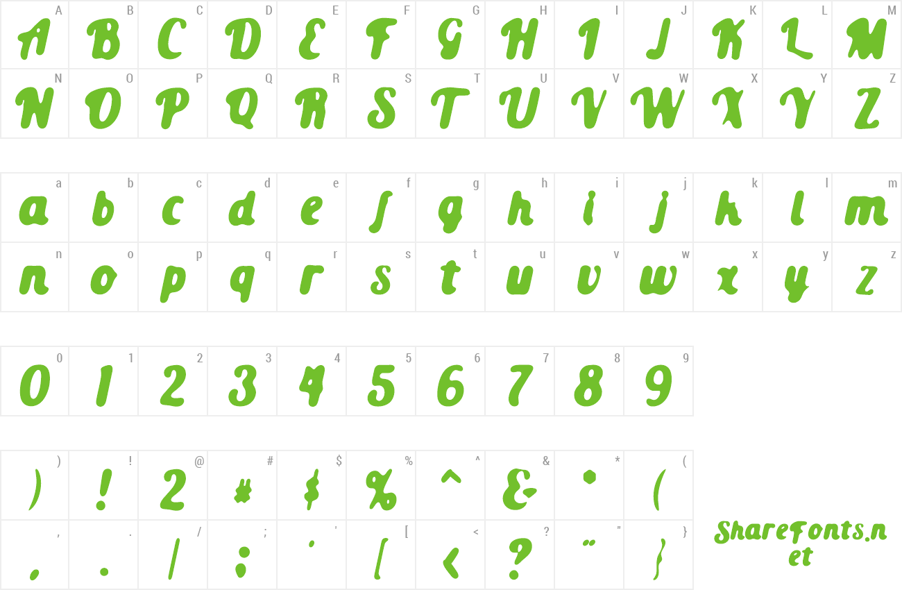 Font Old Guard preview